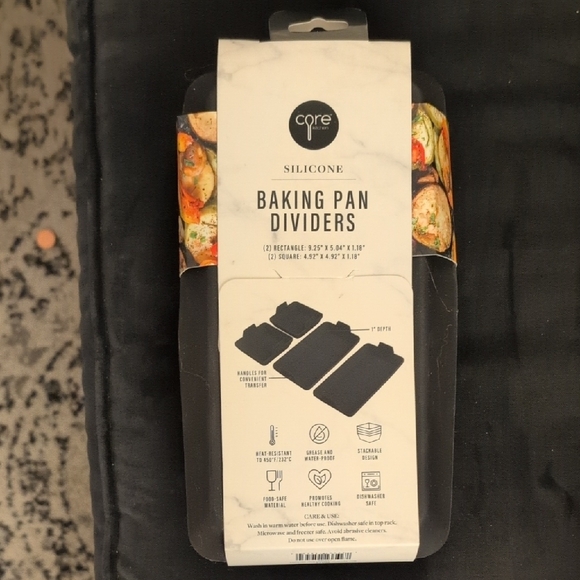 Core Silicone Baking Pan Dividers - Black - Picture 4 of 4